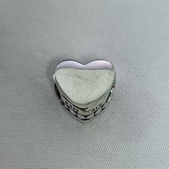Pandora Israel Heart Exclusive Dangle Charm, S925 Silver Jewelry - Picture 2 of 4